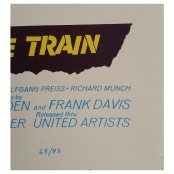 The Train - Original 1965 United Artists Window Card